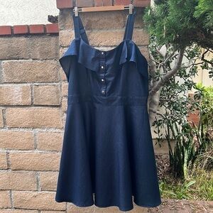 Eighty-Eight Chambray Womens‎ Dress Plus Size 3X